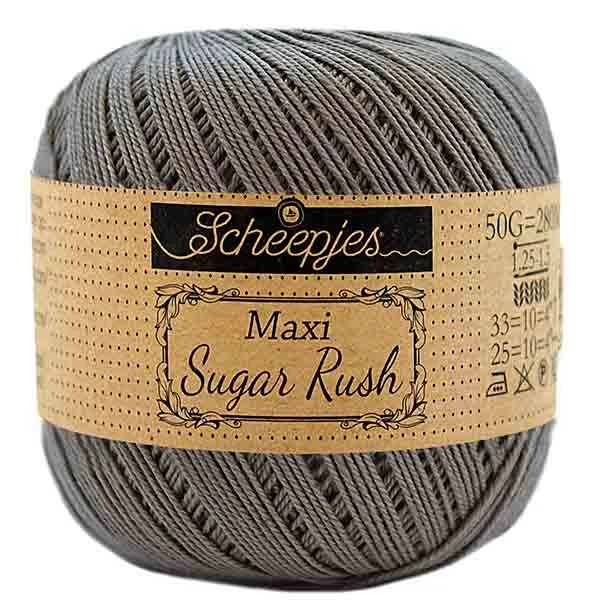 Scheepjes Maxi Sugar Rush 242 Metal Grey