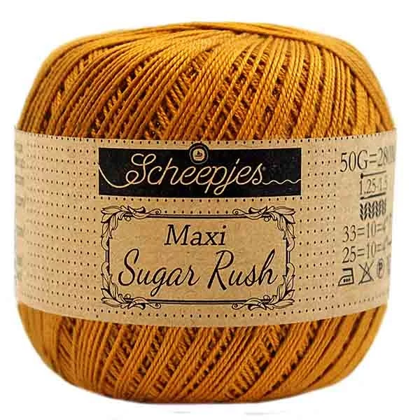 Scheepjes Maxi Sugar Rush 383 Ginger Gold
