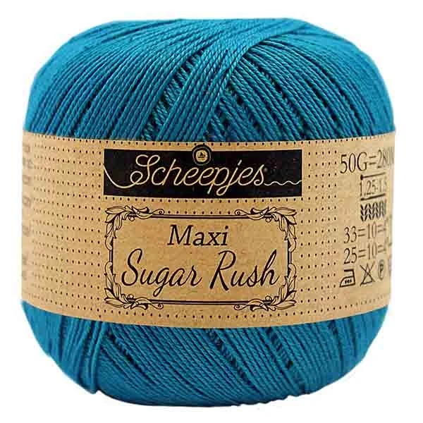 Scheepjes Maxi Sugar Rush 400 Petrol Blue