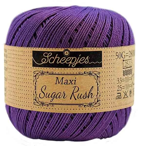 Scheepjes Maxi Sugar Rush 521 Deep Violet