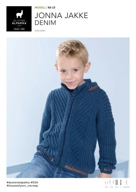 DSA65-13 Jonna Jakke Denim