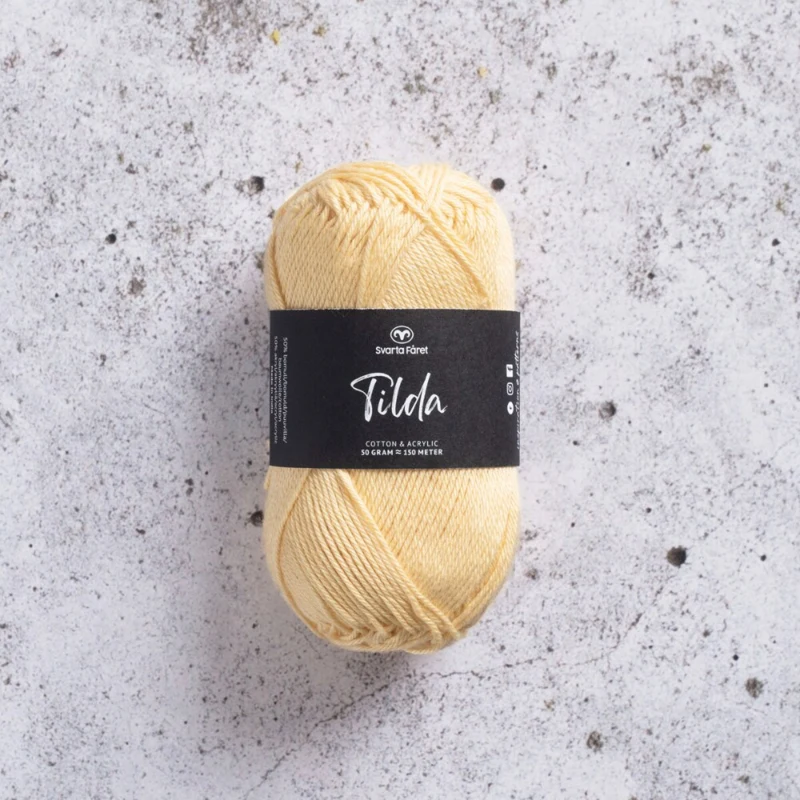 Svarta Fåret Tilda 33 Lysegul