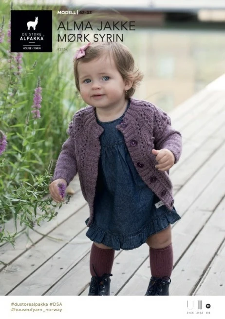 DSA62-02 Alma Jakke Mørk Syrin