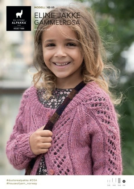 DSA62-10 Eline Jakke Gammelrosa