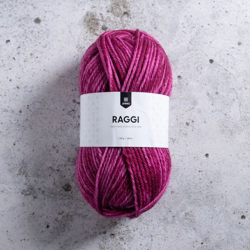 Järbo Raggi 100g 15204 Plum Melange