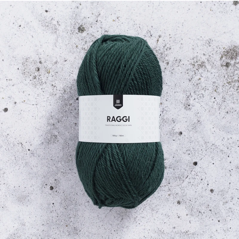 Järbo Raggi 100g 15172 Forest Green