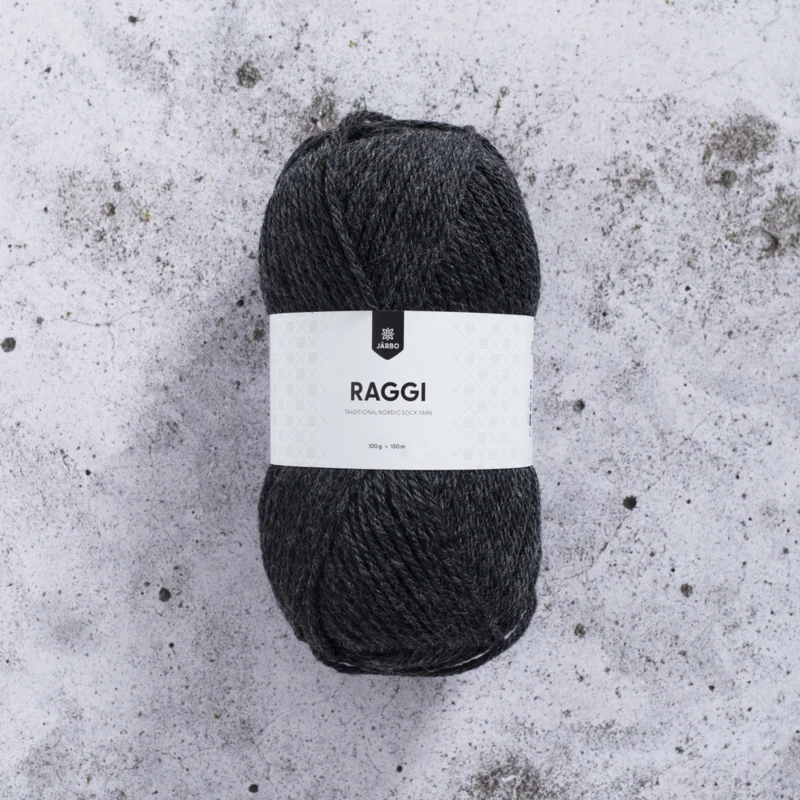 Järbo Raggi 100g 1550 Graphite Grey