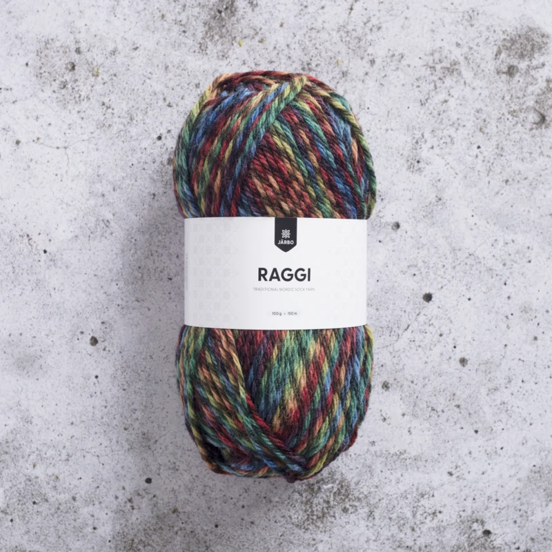 Järbo Raggi 100g 15143 Rainbow Twist