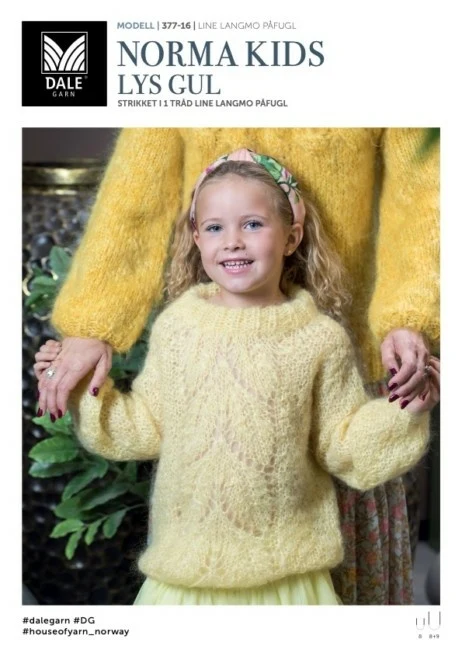 DG377-16 Norma Kids Lys Gul