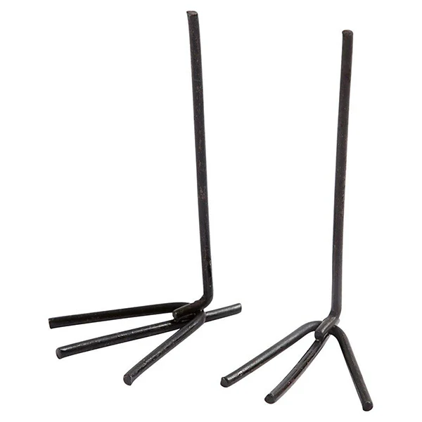 Fuglefødder og kyllingefødder Sort, 20 stk