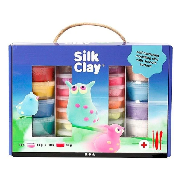 Silk Clay Gaveæske, 18x14 g + 10x40 g