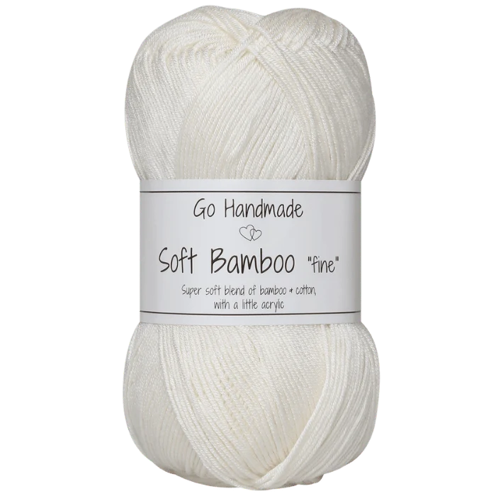 Go Handmade Soft Bamboo "Fine" 17426 Elfenben