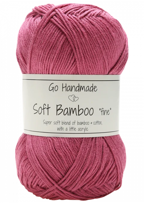 Go Handmade Soft Bamboo "Fine" 17325 Pink