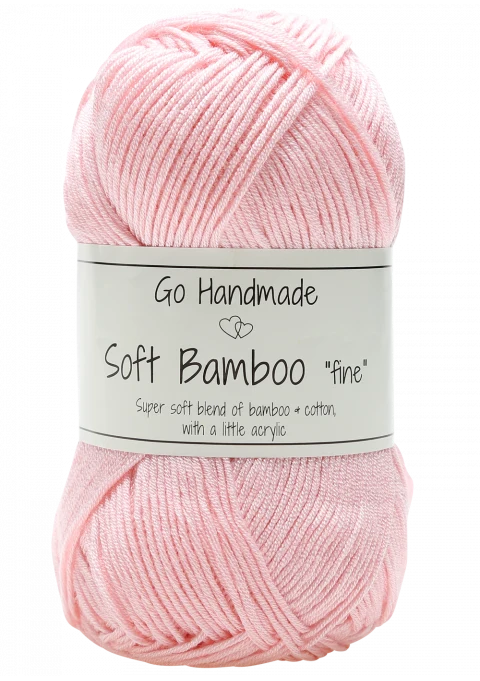 Go Handmade Soft Bamboo "Fine" 17372 Lys Rosa