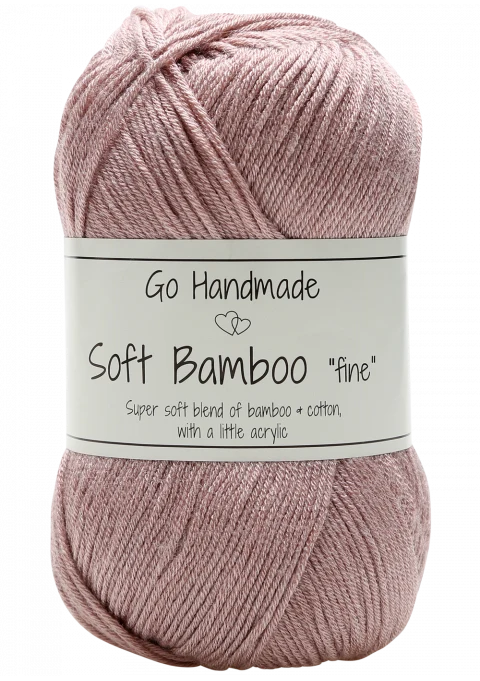 Go Handmade Soft Bamboo "Fine"  17420 Lys lavendel