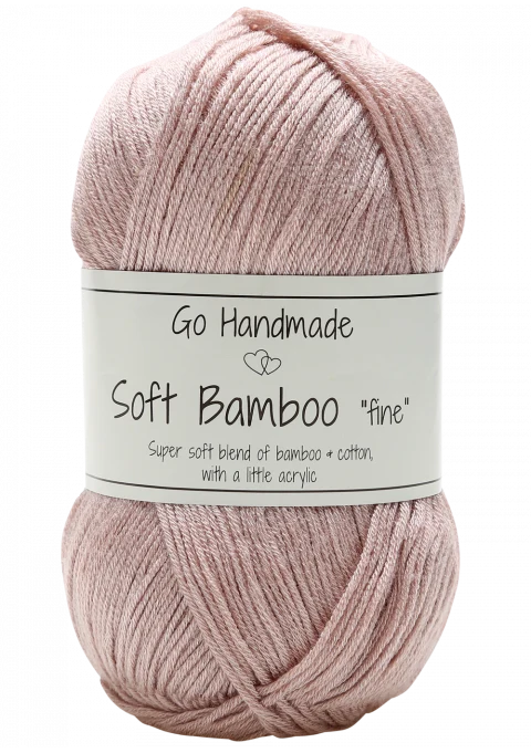 Go Handmade Soft Bamboo "Fine" 17421 Vintage rose