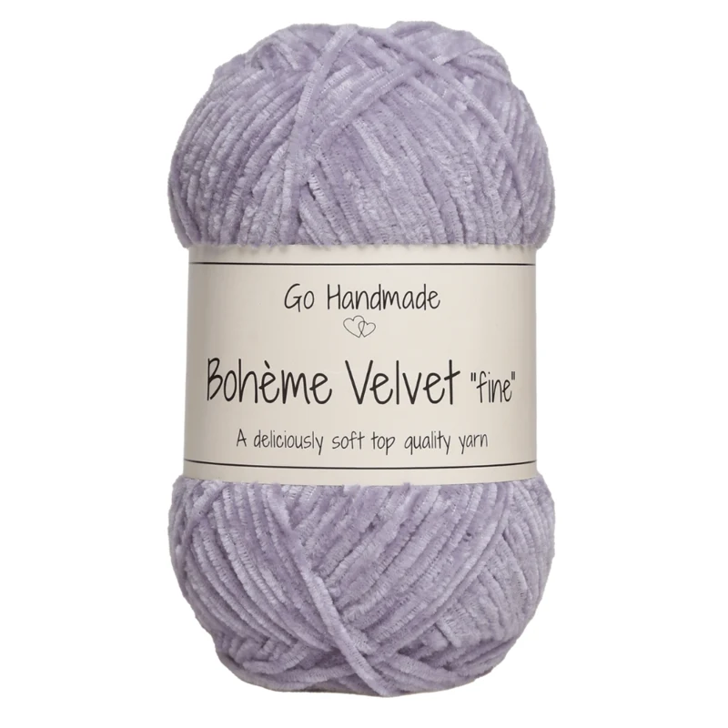Go Handmade Bohème Velvet Fine 17681 Lavender