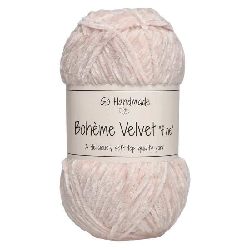 Go Handmade Bohème Velvet Fine 17609 Sand