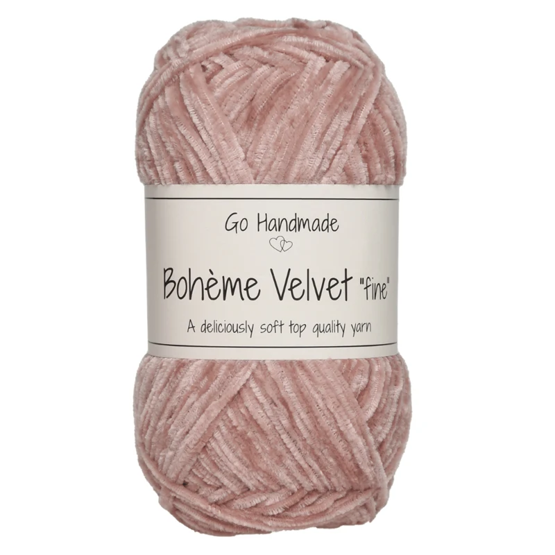 Go Handmade Bohème Velvet Fine 17611 Nude