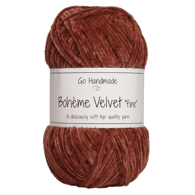 Go Handmade Bohème Velvet Fine 17600 Rust