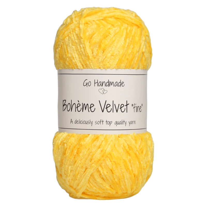 Go Handmade Bohème Velvet Fine 17615 Giraf gul