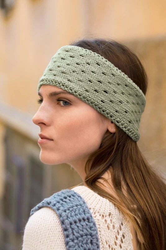 DSA67-17 Hattie Hårbånd Dus Pistasje