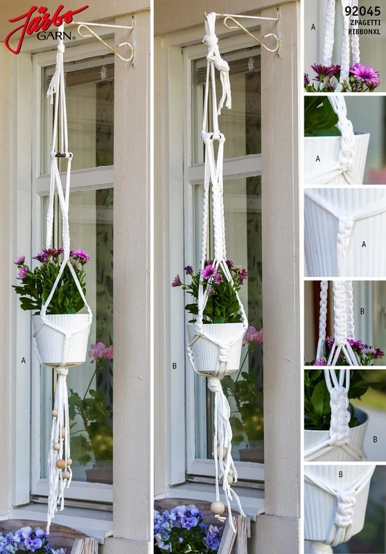 92045 Ampel i Makramé