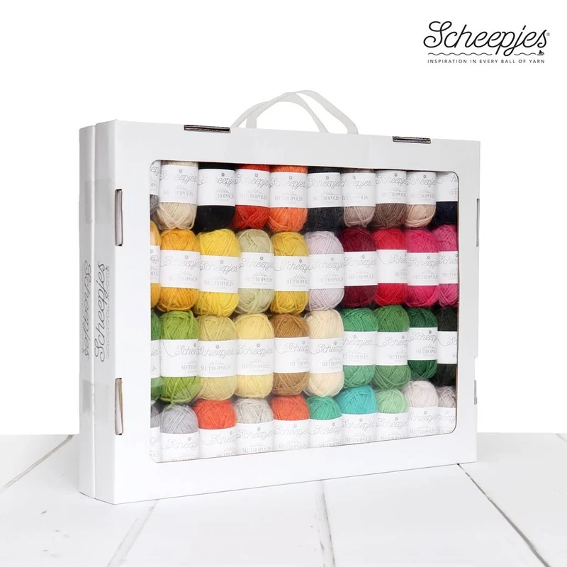 Scheepjes Metropolis Farvepakke 80 x  10 g