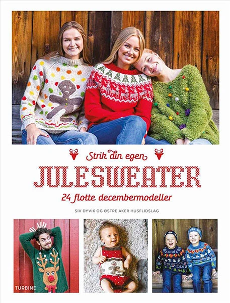 Strik din egen julesweater - 24 flotte decembermodeller