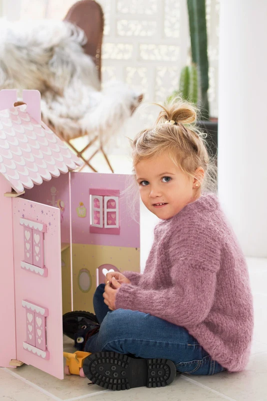 DG395-05 70-Tallsgenseren Kids Gammelrosa