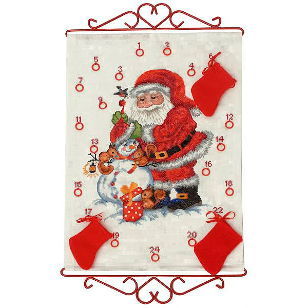 Broderikit Nisse & Snemand