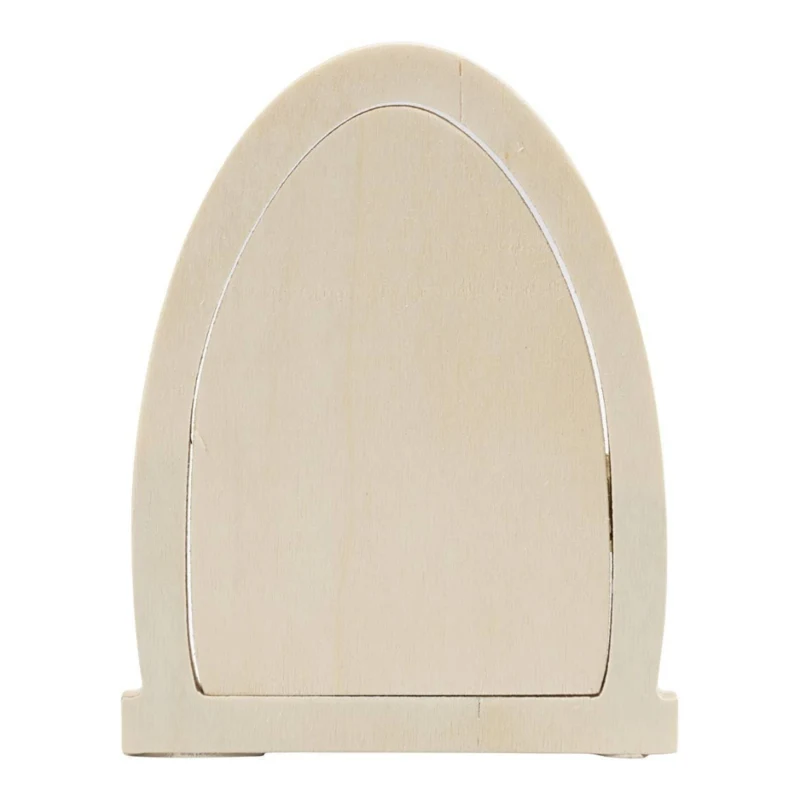 Dør med hængsler, 10 x 13 cm, 1 stk.