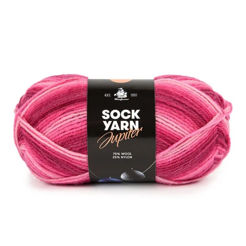 Mayflower Sock Yarn Universe Jupiter 04 Pink