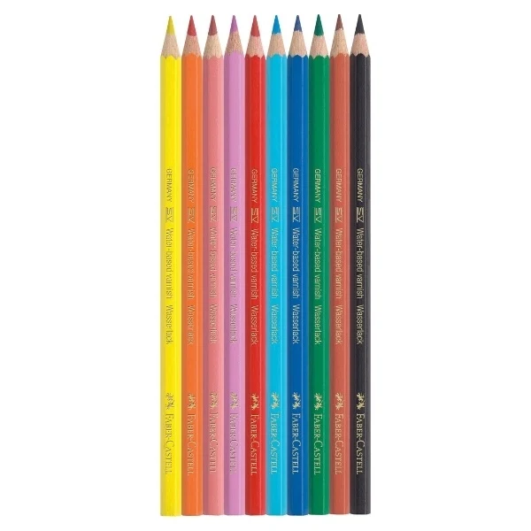 Faber-Castell Farveblyanter slot 12 stk