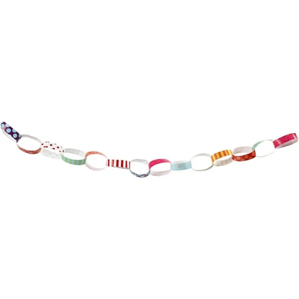 Guirlandestrimler med print