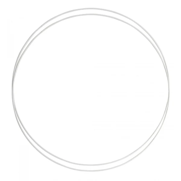 Metalring Hvid 2 stk 30 cm