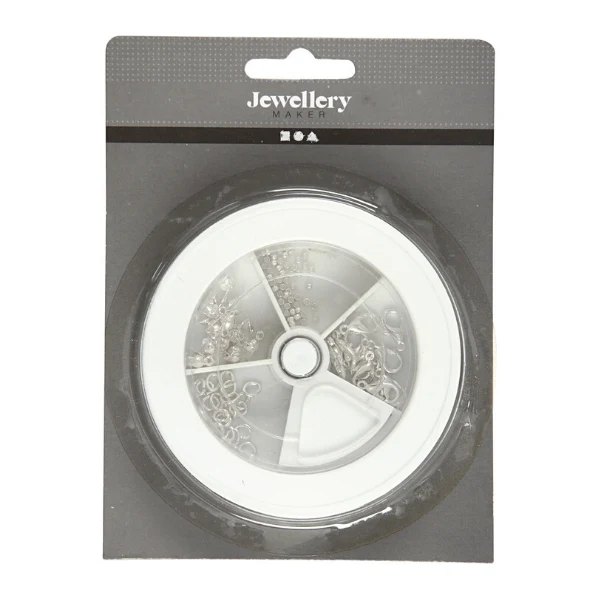 Startsæt med smykkewire, forsølvet