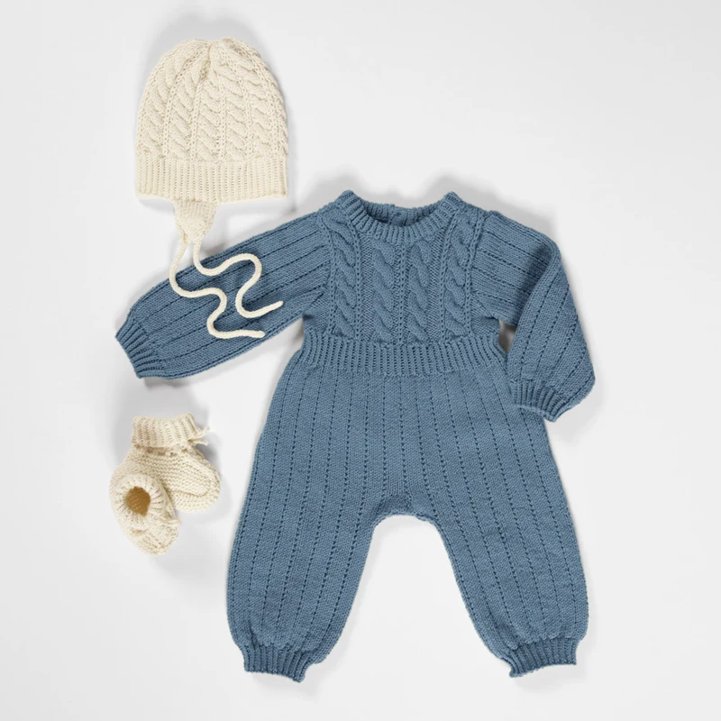 DG414-08 Einer Babysett Jeansblå