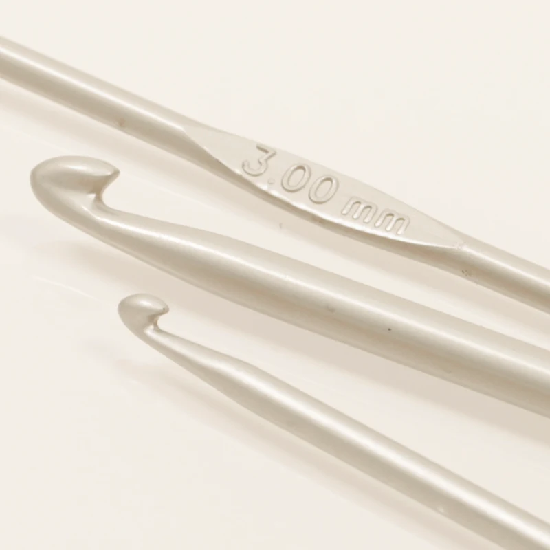 DROPS hæklenåle Basic aluminium