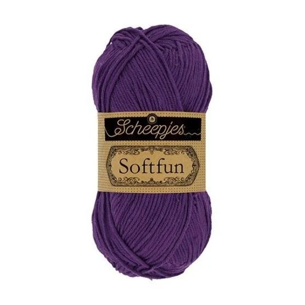 Scheepjes Softfun 2515 Deep violet