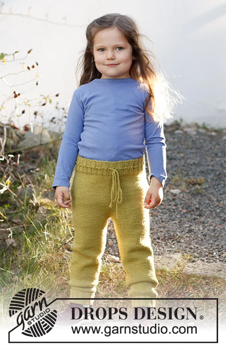 37-8 Autumn Adventures Trousers by DROPS Design