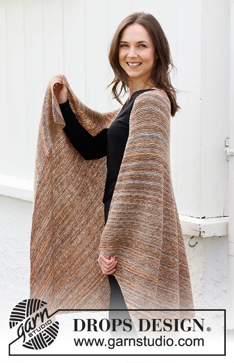 214-9 Shouldering Autumn by DROPS Design