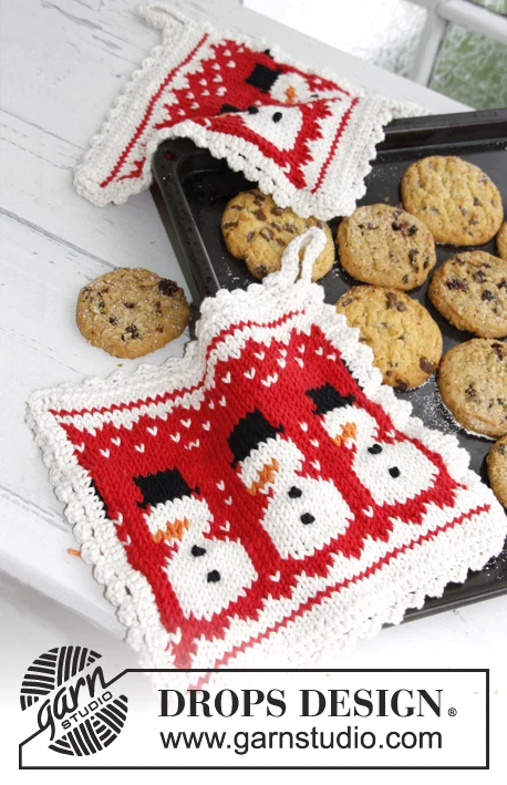 0-792 3 Little Snowmen by DROPS Design