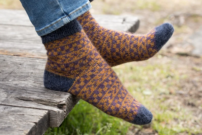 DG368-14 Høstlyng Ankelsokker