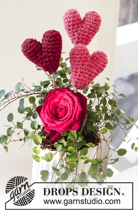 0-1222 Little Hearts by DROPS Design