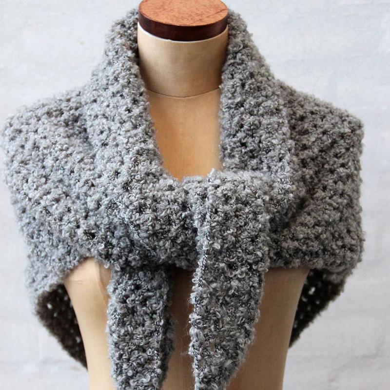 Go Handmade Granny Sjal Curly