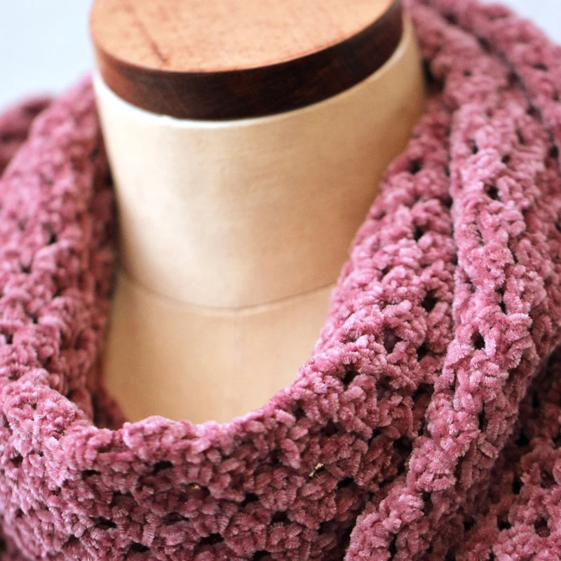 Go Handmade Granny Sjal Bohéme Velvet fine