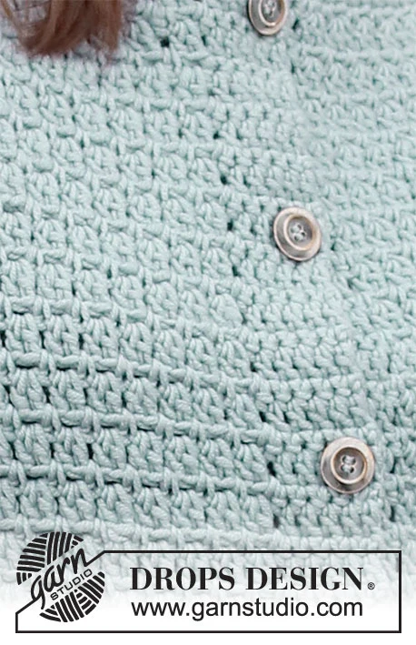 216-34 Grey Owl Jacket by DROPS Design