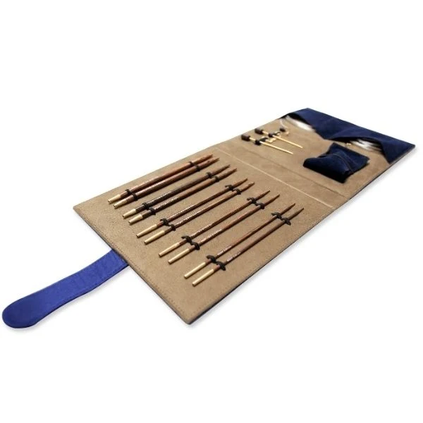 Pony Perfect Rundpindesæt Træ, 60-100 cm, 3-6 mm