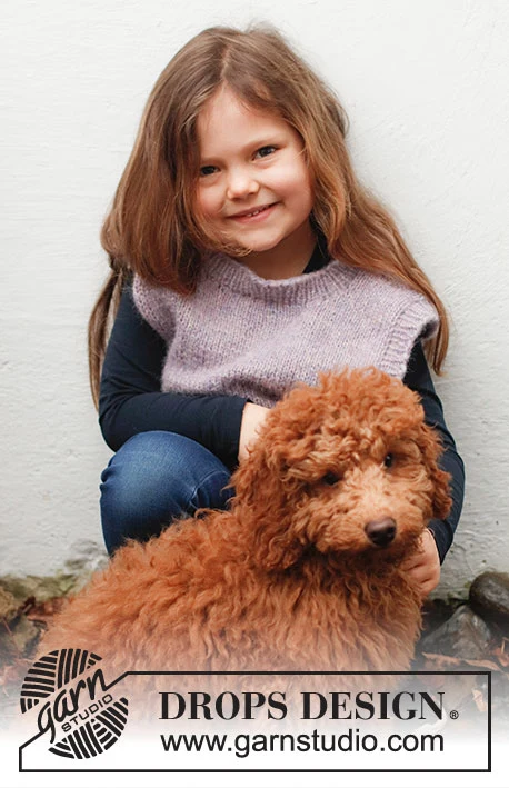 38-24 Lavender Smiles by DROPS Design